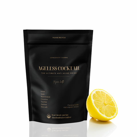 Ageless cocktail organic Lemon Flavored